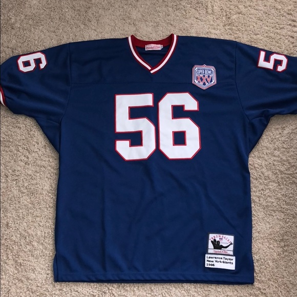 Lawrence taylor super bowl jersey Clearance